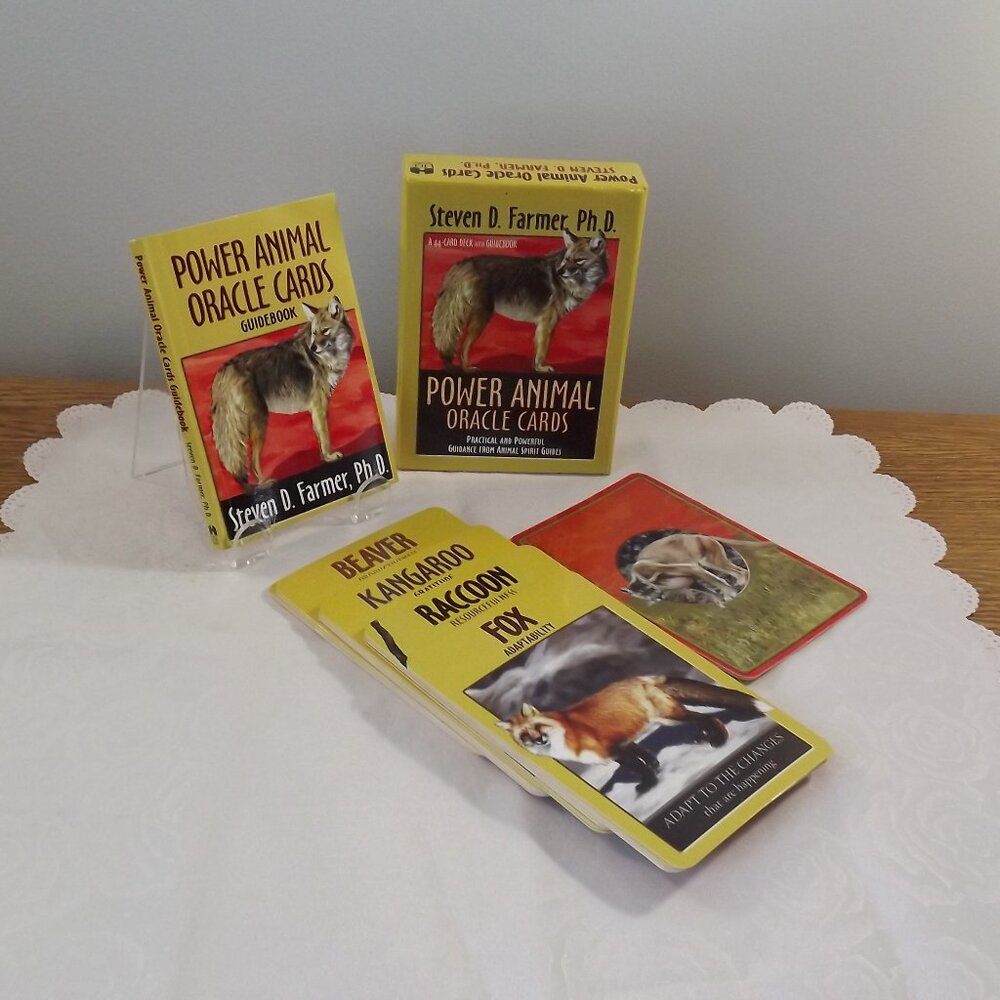 Power Animal Oracle Cards by Steven D. Farmer Ph. D.